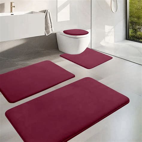 Pack Memory Foam Bath Mat