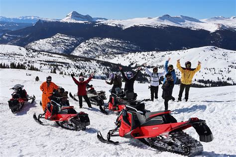 pack snowmobile adventure