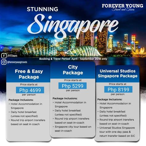 package deals for singapore