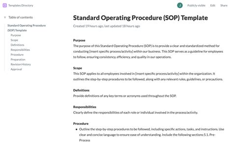 Package Processing Sop