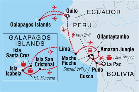 packages to peru and galapagos
