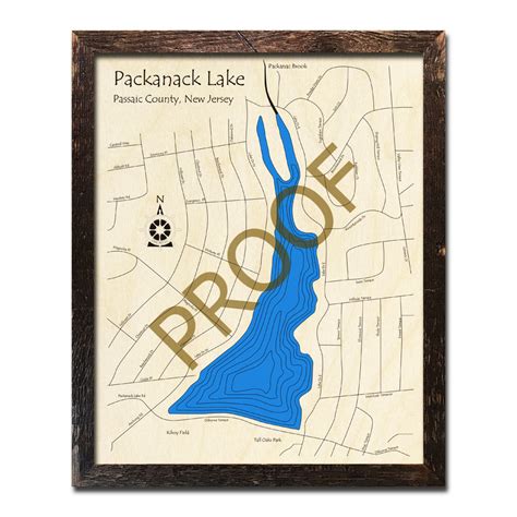 Packanack Lake Depth