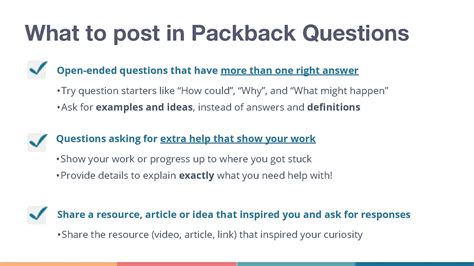 Packback Questions Examples Reddit