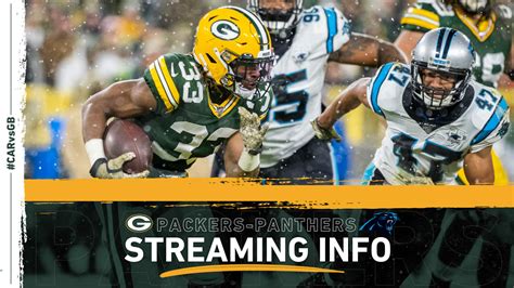 packers panthers game live