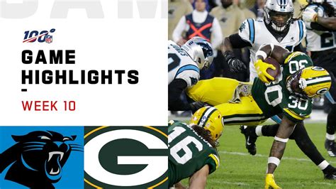 packers vs panthers highlights