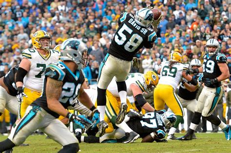 packers vs panthers history