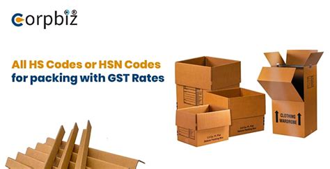 Packing Material Gst Hsn Code