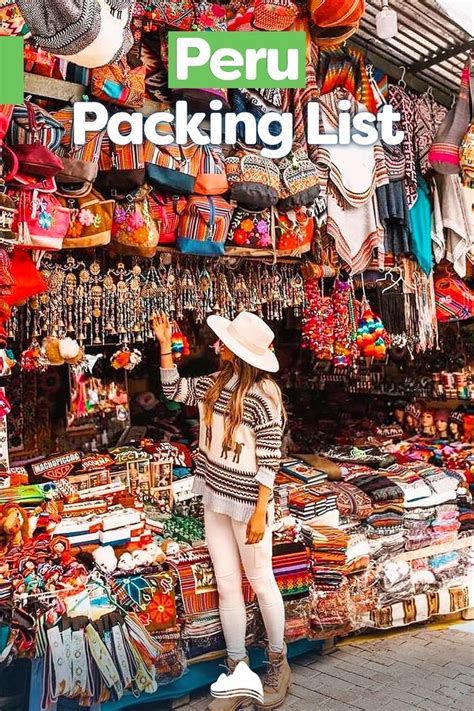 packing tips for peru