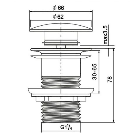 Packning Bottenventil Handfat