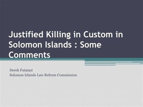 paclii solomon islands legislation