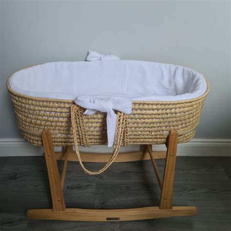 Padded Moses Basket Liner