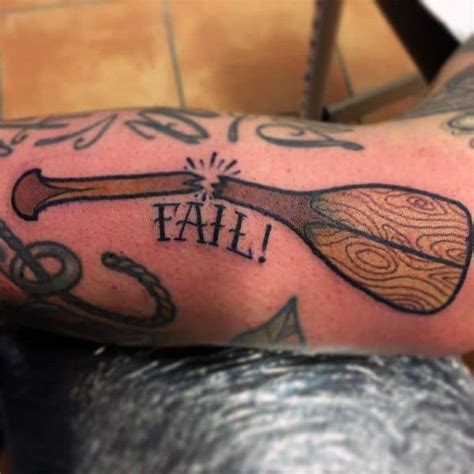 The Best Paddle Tattoo Designs References