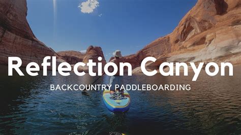 paddle boarding adventure reflection