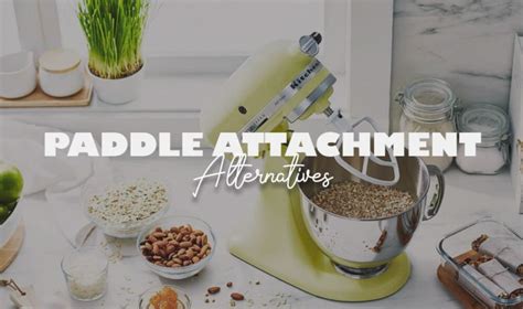 Paddle Mixer Baking Substitute