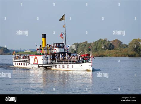 paddle steamer elbe