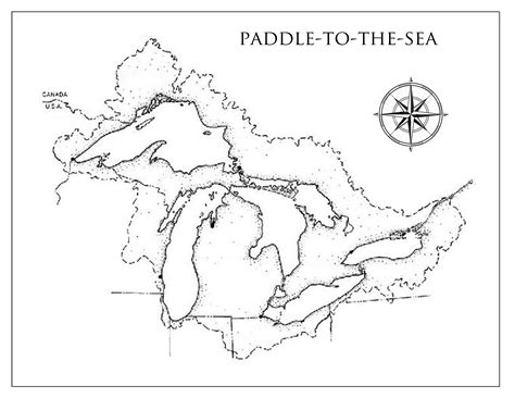 Paddle To The Sea Map