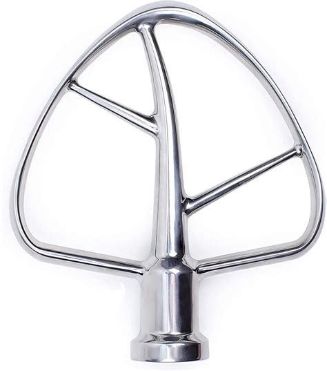 Kitchen Mixer Aid Paddle Attachment（White） for Kitchenaid Stand MixerK45B 4.55