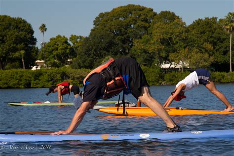 paddleboarding yoga training