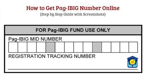 pag-ibig tracking number