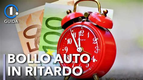 pagamento bollo auto in ritardo sanzioni