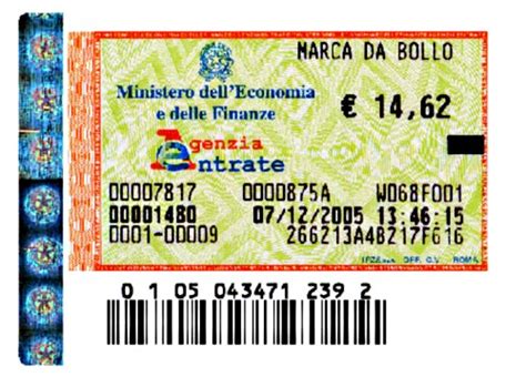 pagamento marche da bollo