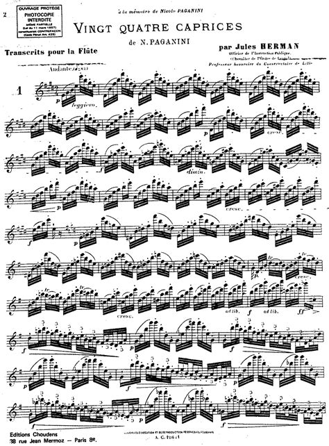 paganini 24 caprices imslp