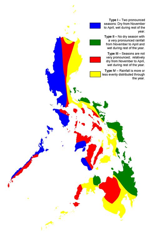 pagasa climate map of the philippines