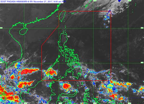 pagasa weather forecast map