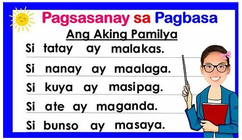 Simpleng PANGUNGUSAP ll Pagsasanay sa Pagbasa ng PANGUNGUSAP ll Teacher