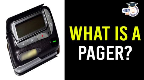 Pager On Meaning