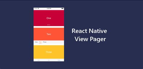 Pager View React Native