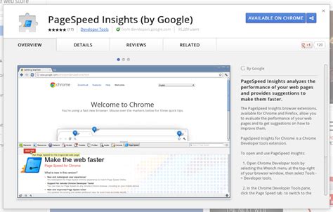 pagespeed insights for chrome