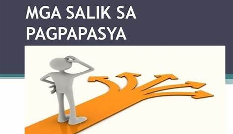Paggabay Sa Paggawa Ng Mabuting Pagpapasiya Ano Ang Magiging - Mobile