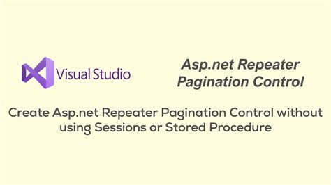 Pagination For Repeater Control In Asp.net