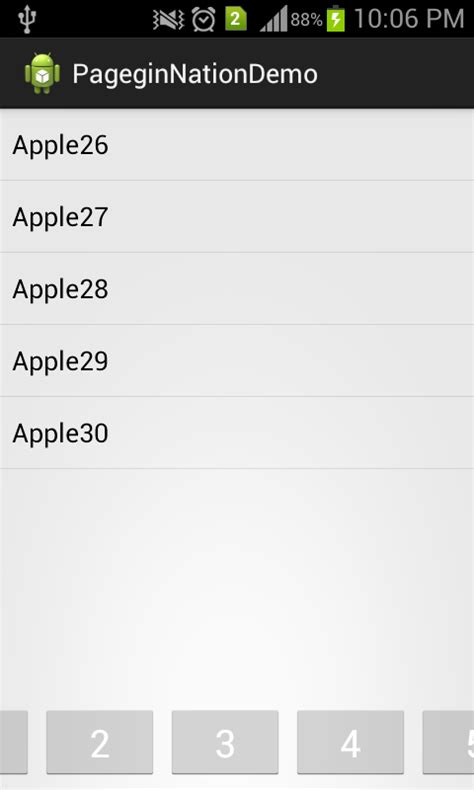 Paging Example Android