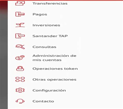 pago de impuestos santander app