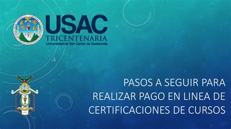 pago usac en linea