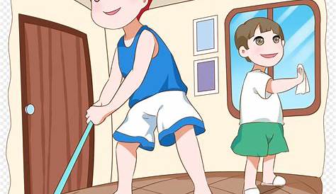 Cleaning Up The Housework, Children Housework, Housework, Cleaning