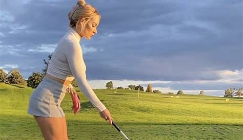 Paige Spiranac - I am not sure if she is a good golfer and I don’t