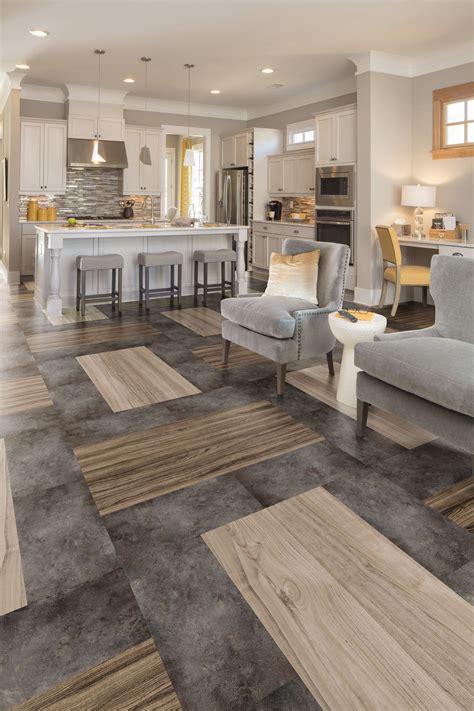 30 Fashionable Tile and Hardwood Floor Combinations Unique Flooring Ideas