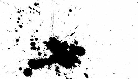 19 Black Paint Splatters (PNG Transparent) Vol. 2 | OnlyGFX.com