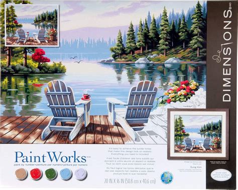Paint by number kit DIY kit Acrylic painting Craft kit Etsy