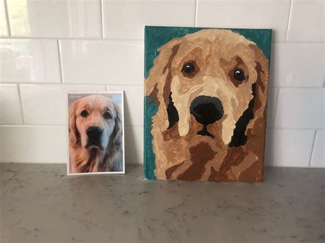 Turn your photo into art with a Custom PaintbyNumbers Pet Portrait Kit