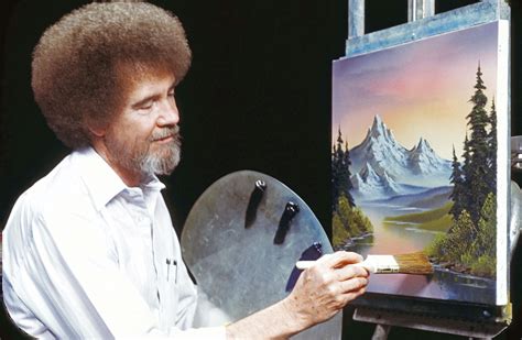 Image result for bob ross paintings Easy landscape paintings