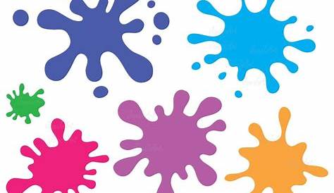 Printable Paint Splatter Template - Printable Word Searches