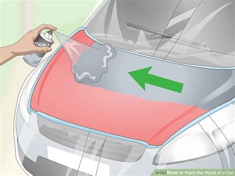 How to Paint the Hood of a Car Car spray paint, Car painting, Painting