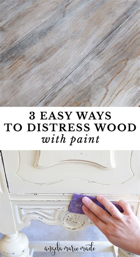 Paint A Distressed Floor