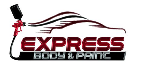paint and body shop logo