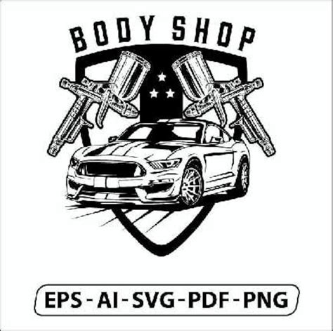 paint and body shop logos