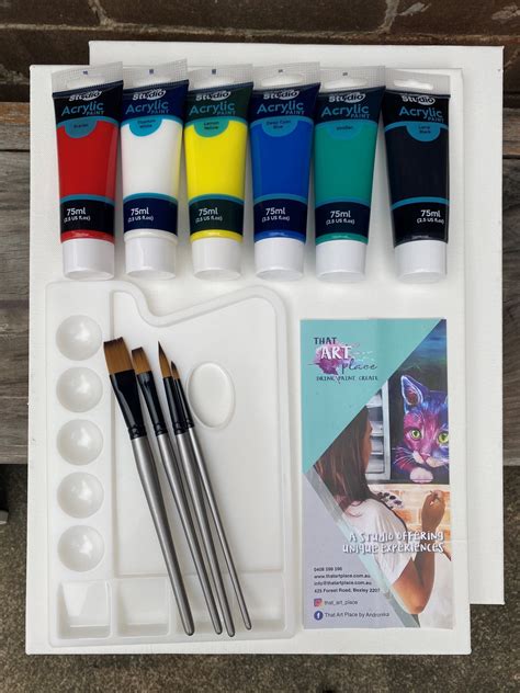 paint and sip kits kmart